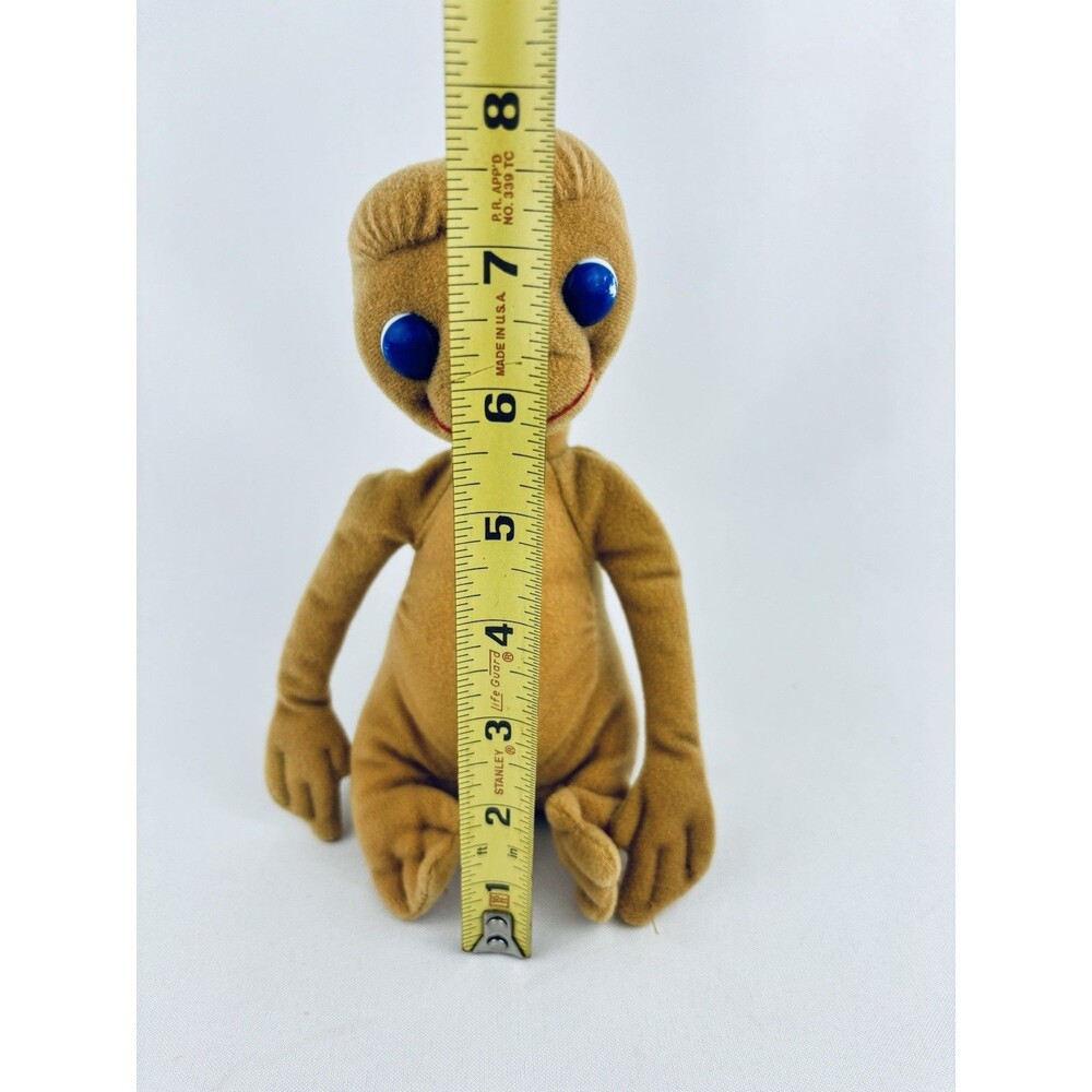 Vintage 1982 SHOWTIME E.T. Extra Terrestrial 8" Plush Stuffed Doll Toy Stuffed - Picture 9 of 10